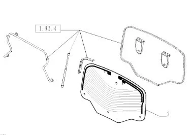 87744548 - Стекло кабины